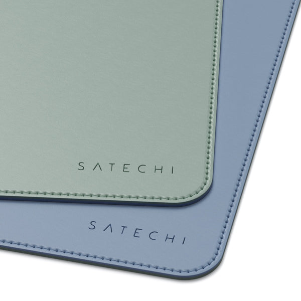 Satechi - Dual Sided Eco-Leather desk mate (Blue & Green)