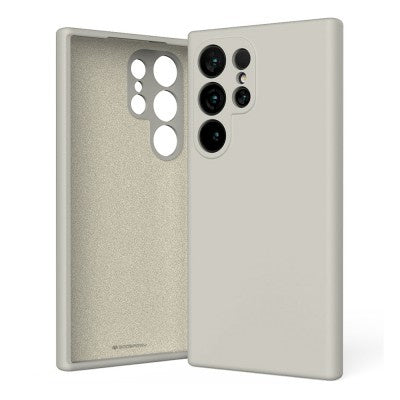 Goospery - Mercury Silicone - Stone - Samsung S25 Ultra