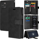 Goospery - Mansoor Wallet - Black - iPhone 12/12 Pro