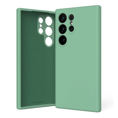Goospery - Mercury Silicone - Khaki Green - Samsung S25 Ultra