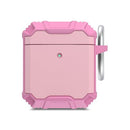 Adventurer - Shockproof Robot Armor Hard Plastic Case for AirPods 1st generation / 2nd generation - Pink
