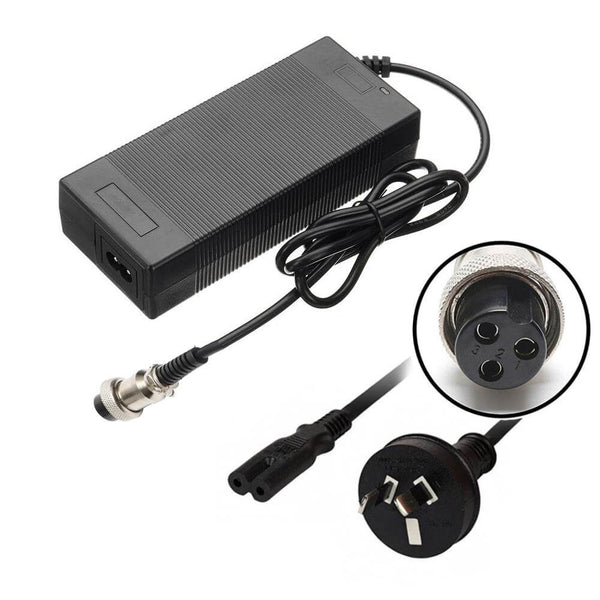 E-Scooter / E-Bike - 54.6v Charger - 48v Lithium Battery (GX16-3 Tip) - Replacement Charger