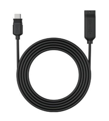 Reolink - USB-C - Security Camera Solar Panel Extension Lead 4.5m - Black
