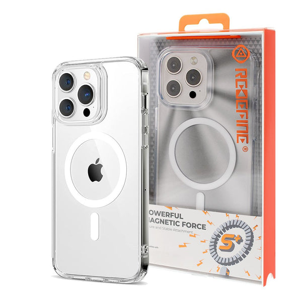 Re-Define - High Quality Acrylic + TPU Hybrid Transparent Magsafe Case for - iPhone 12 / 12 Pro