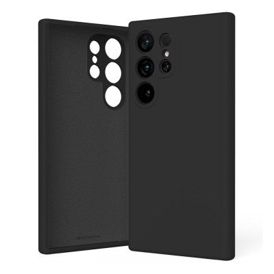 Goospery - Mercury Silicone - Black - Samsung S25 Ultra