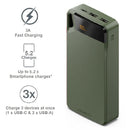 Cygnett - ChargeUp Boost 4th Gen 20K mAh Power Bank - Green