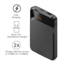 Cygnett - ChargeUp Boost 4th Gen 5K mAh Power Bank - Black
