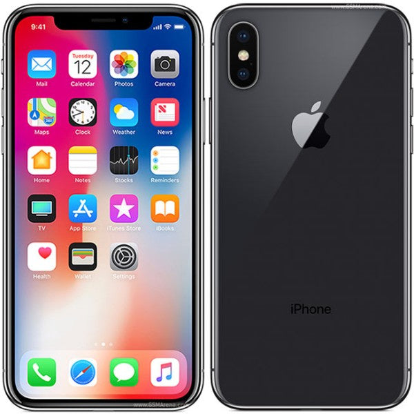 Apple iPhone X / 256GB / Midnight Black / Battery + Screen Replacement