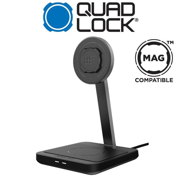 Quadlock - Dual Desk Mount Wireless Charger