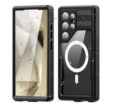 Red Pepper - Waterproof Protective Case - Black - Samsung - S24 Ultra