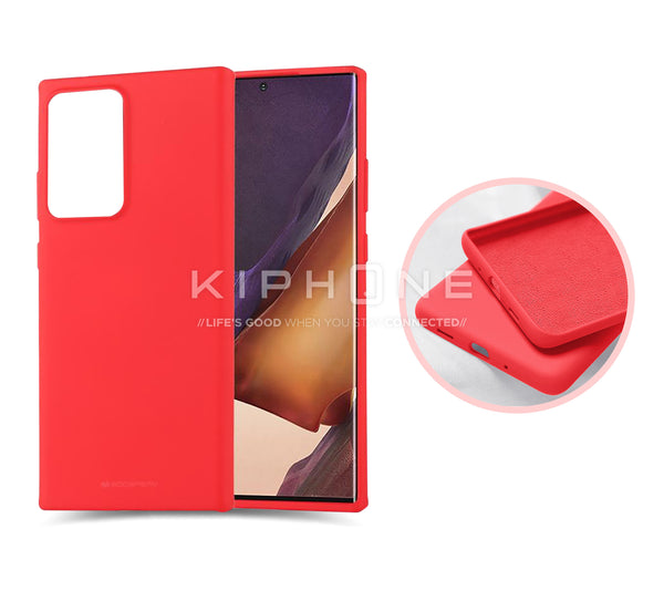 Goospery - Mercury Silicone - Red - Samsung S25 Ultra