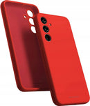 Goospery - Mercury Silicone - Red - Samsung S24 FE