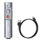 Baseus - Orange Dot Wireless Presenter - Charging Version - Grey