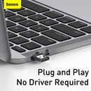 Baseus - Orange Dot Wireless Presenter - Charging Version - Grey