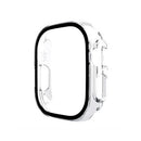 Re-Define Hard PC Case with Tempered Glass Screen Protector for Apple Watch Series 8/9 Ultra 49mm - Clear
