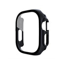 Re-Define Hard PC Case with Tempered Glass Screen Protector for Apple Watch Series 8/9 Ultra 49mm - Black
