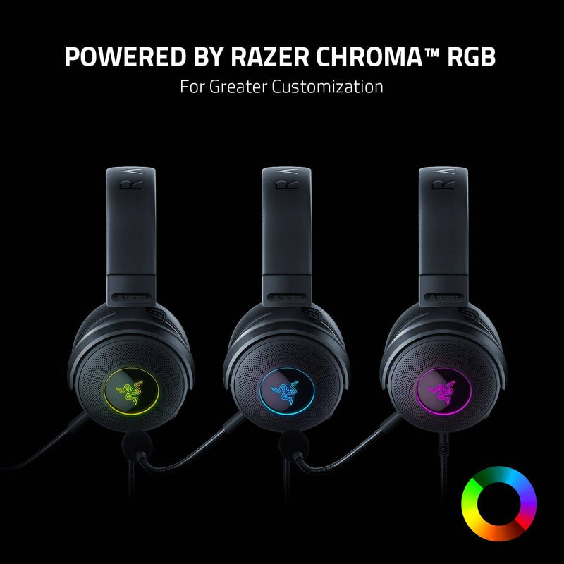 Razer Kraken V3 X - Wired USB Gaming Headset With Chroma RGB