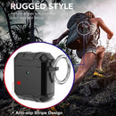 Adventurer - Shockproof Robot Armor Hard Plastic Case for AirPods 1st generation / 2nd generation - Pink