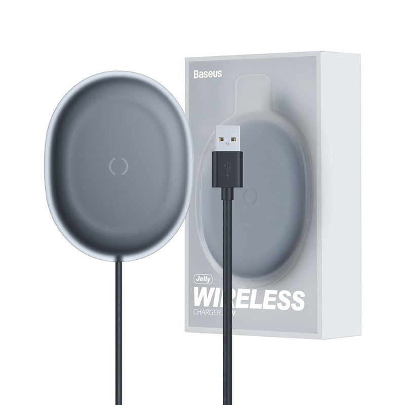 Baseus - Jelly Wireless Charger 15W (Black)