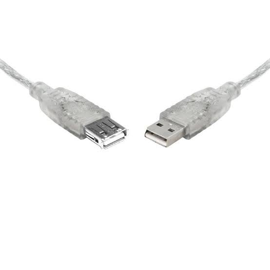 Astrotek USB 2.0 Extension Cable 3m - Type A Male to Type A Female Transparent
