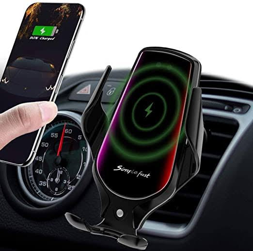 R3 - Automatic / Wireless Charging Phone Mount - Black