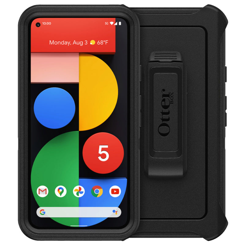 Otterbox - Defender Series - Black - Google Pixel 5.0