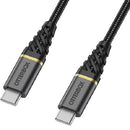 Otterbox - USB-C to USB-C Cable 1M - Premium - Glamour Black