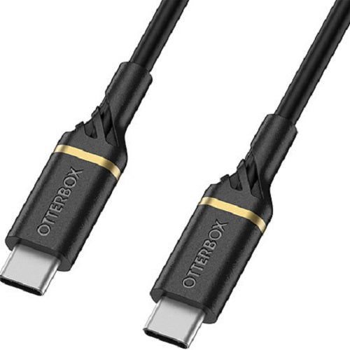 Otterbox - USB-C to USB-C Cable 2M - Black Shimmer