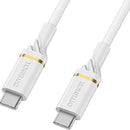 Otterbox - USB-C to USB-C Cable 1M - Cloud Dust White