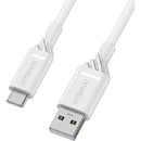 Otterbox - USB-C to USB-A Cable 1M - Cloud Dream White