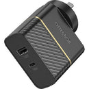 Otterbox - USB-C and USB-A Fast Charge Dual Port - 30W - Black Shimmer