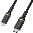 Otterbox - USB-C - Lightning Fast Charge Cable 1M - Black Shimmer