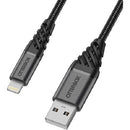 Otterbox - USB-A - Lightning Cable 1M - Premium - Dark Ash Black