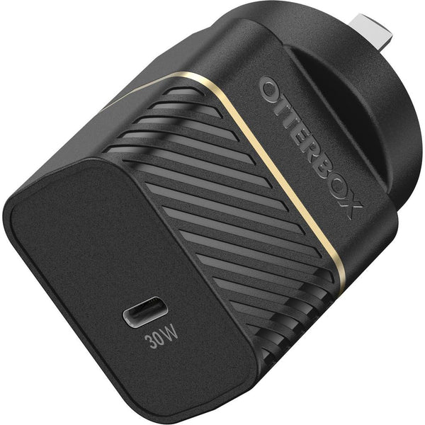 Otterbox - 30W USB-C Fast Charge Wall Charger - Black Shimmer