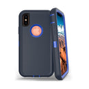 Adventurer - Robot Armor Hard Case - With Belt - Navy - iPhone XR