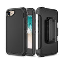 Adventurer - Robot Armor Hard Case - With Belt - Black - iPhone 7 / 8 / SE (2020)