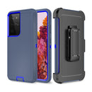 Adventurer - Robot Armor Hard Case - With Belt - Navy - S21 Ultra