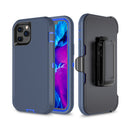 Adventurer - Robot Armor Hard Case - With Belt - Navy - iPhone 12 Pro Max