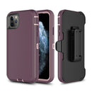 Adventurer - Robot Armor Hard Case - With Belt - Purple - iPhone 11 Pro Max