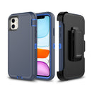 Adventurer - Robot Armor Hard Case - With Belt - Navy - iPhone 11
