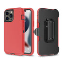 Adventurer - Robot Armor Hard Case - With Belt - Red - iPhone 13 Pro Max