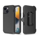Adventurer - Robot Armor Hard Case - With Belt - Black - iPhone 13