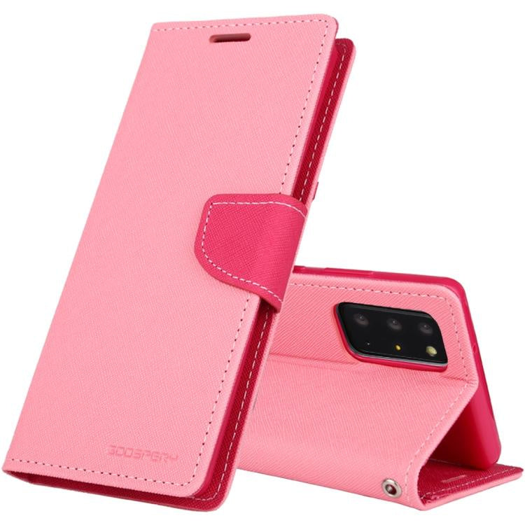Goospery - Fancy Canvas Diary - Pink - iPhone 6 / 6S