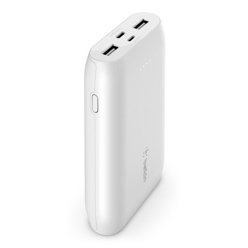 Belkin - BoostCharge Power Bank 10,000mAh - White