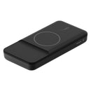 Belkin - Boostcharge Magnetic Wireless Power Bank 10,000mAh - Black
