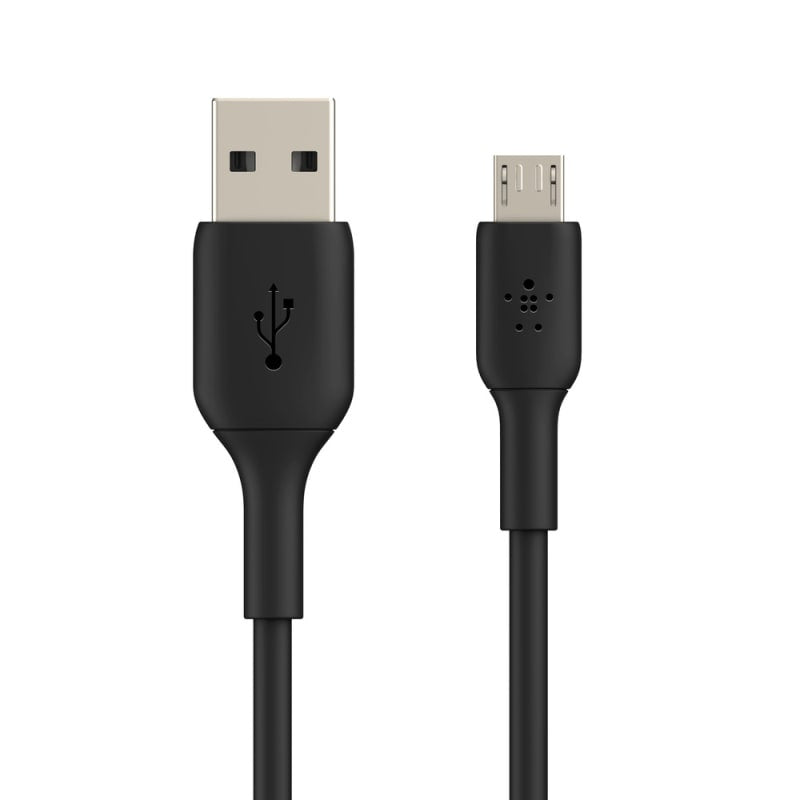 Belkin - USB-A to Micro-USB Cable 1M - Black