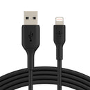 Belkin - USB-A to Lightning Cable 1M - Black