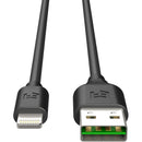 EFM - USB-A - Lightning Cable MFI Certified Cable 2M (Black)