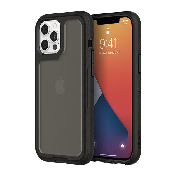 Griffin - Survivor Extreme Protective Case - Black - iPhone 12 / 12 Pro