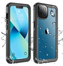 Red Pepper - Waterproof Protective Case - Black - iPhone 13